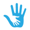 two hands icon